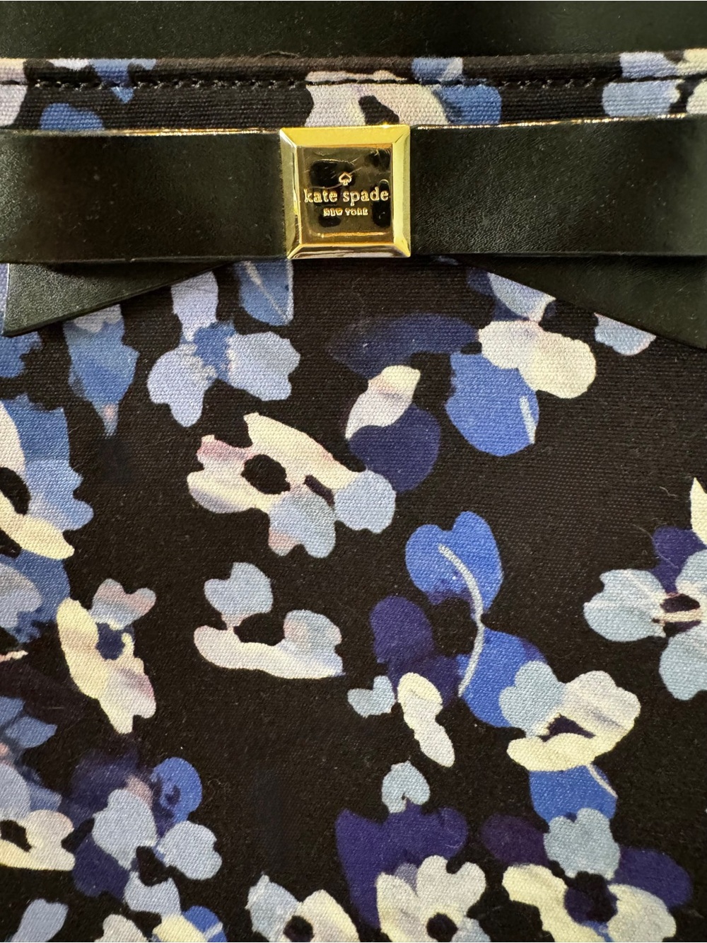 Kate Spade Montford Park Jovie Floral Tote Bow Satchel NWOT COA - Picture 3 of 16